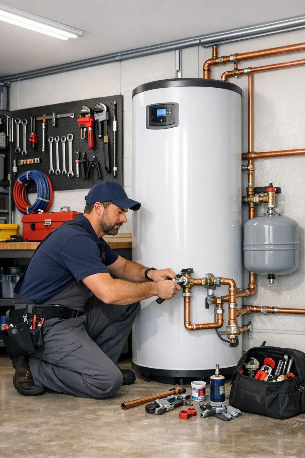 Hot water system installation and repair