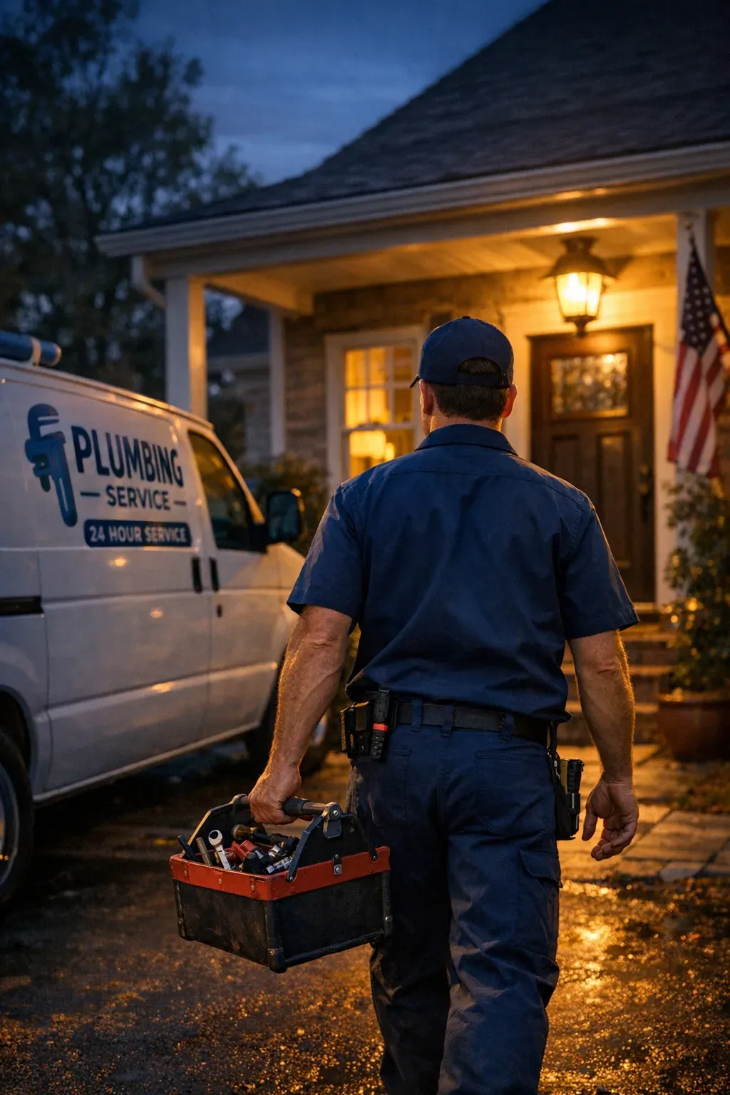 24/7 emergency plumbing services